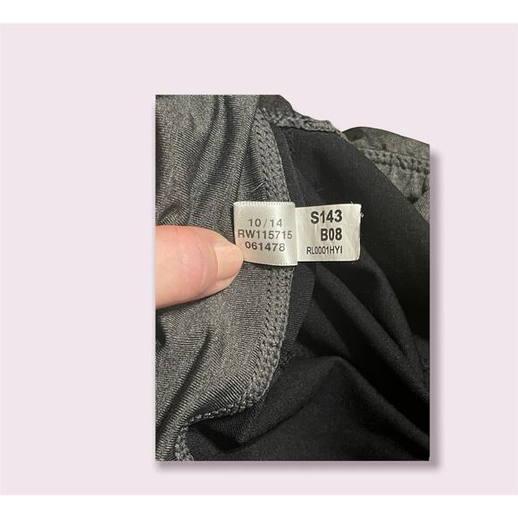 Reebok Black Elastic Jogger Yoga Pants Size Small Medium - Picture 4 of 4